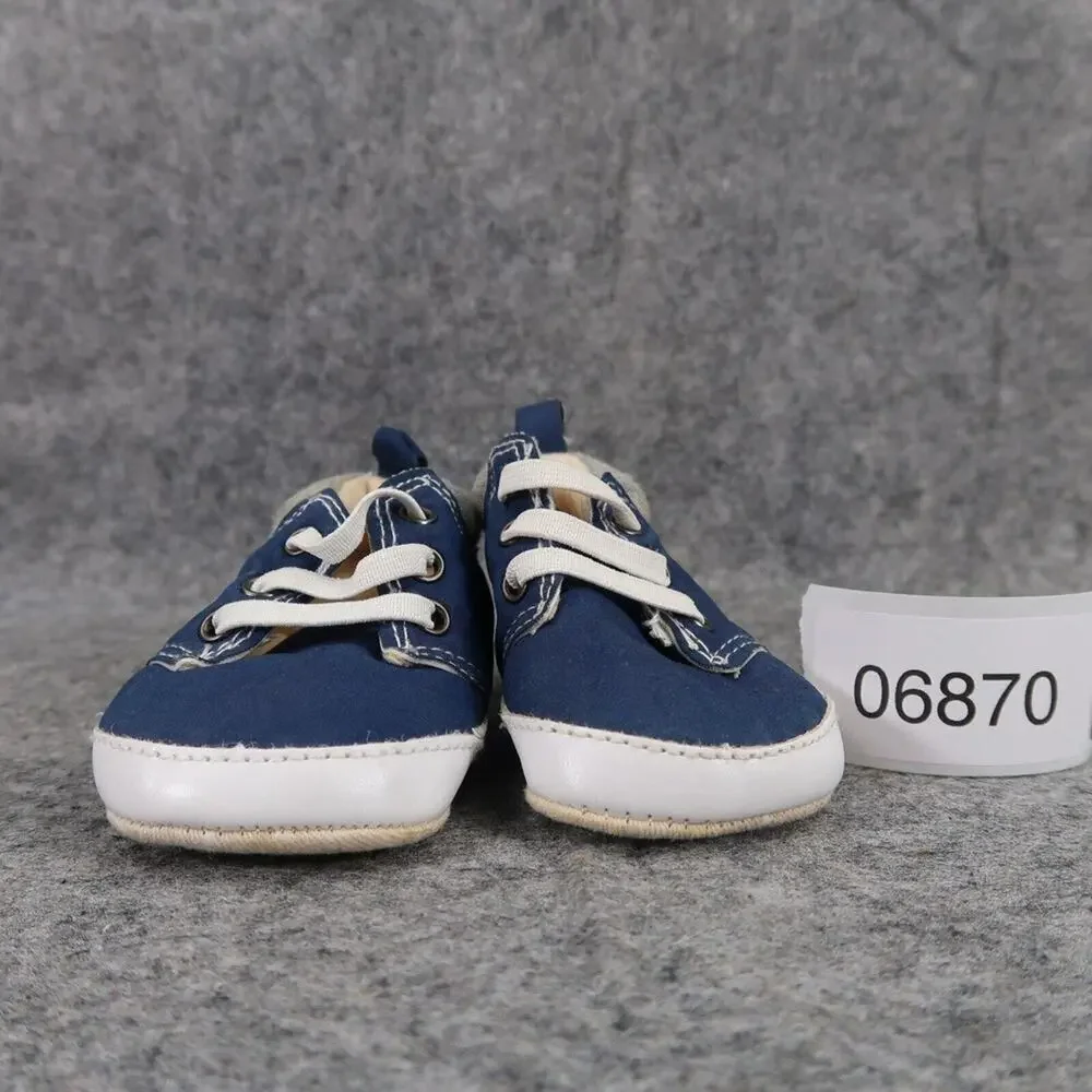 Old Navy Shoes Baby Sneakers High Top Navy Blue Size 2 3-6 Months Infant Kids